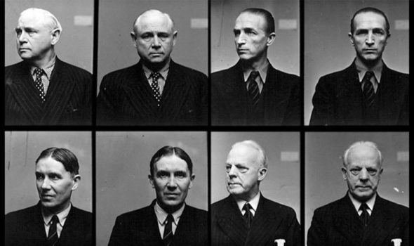 Arresteringsbild från Gestapo. Fotograf: Källa: Albert Bonniers förlag