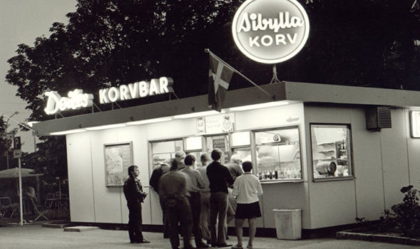 Deiles korvkiosk i Örebro. (Bild från Morgan Deiles blogg, http://morgandeile.blogspot.se/)