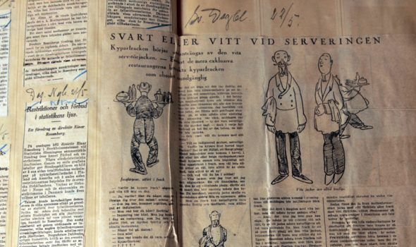 Pressklipp ur SvD 1926. Ur SARA:s arkiv hos Centrum för Näringslivshistoria