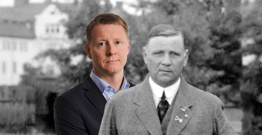 Sigfried Edström, 1916. Hans Vestberg, 2016.