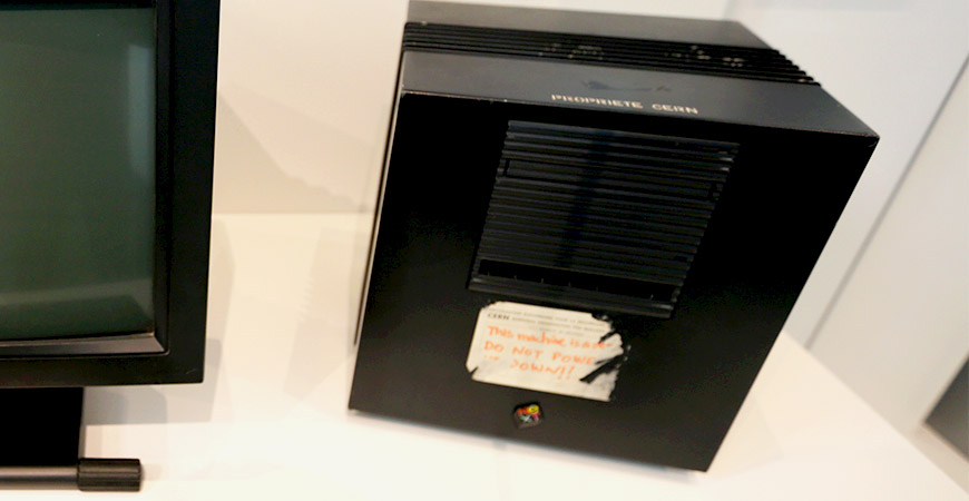 Världens första webbsida 25 år