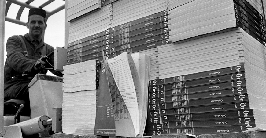 Nu går telefonkatalogen helt i graven