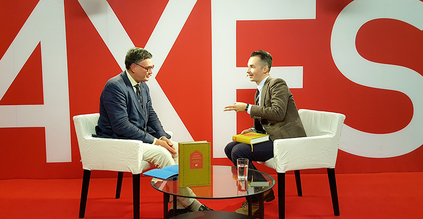 Se Axess intervju med Per Dahl från Bokmässan 2016