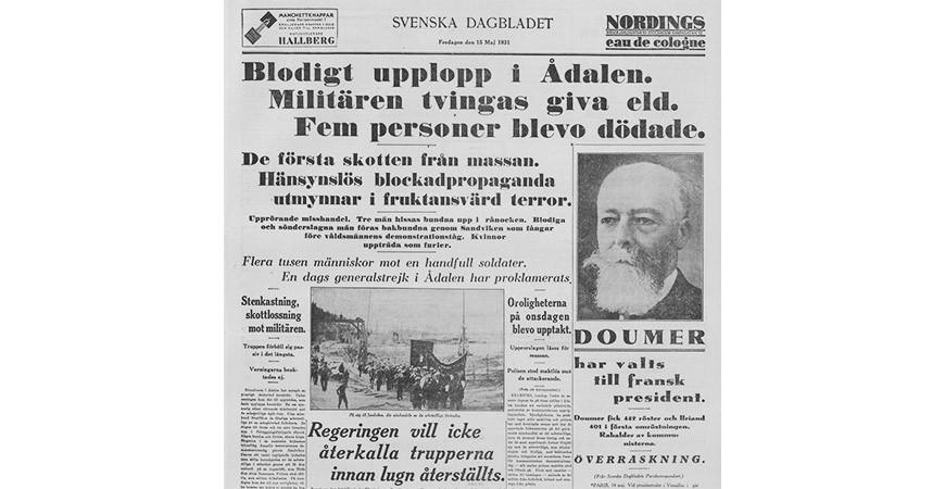 Konflikterna tvingade arbete, stat och kapital till förhandlingsbordet