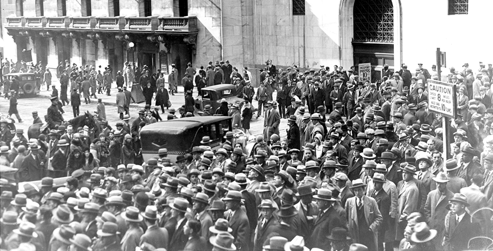 Börskraschen som smittade världen