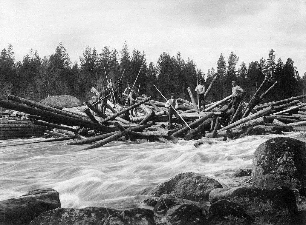Flottarna byggde svensk träindustri