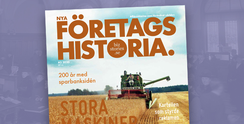 Skördetid i senaste numret av Företagshistoria