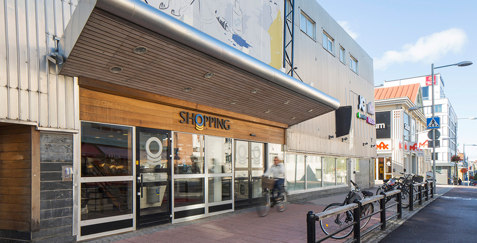 Platsen: Shopping i Luleå