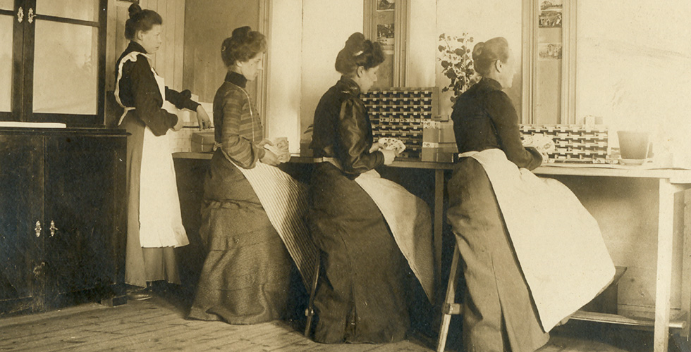 Spelkortstillverkning – ett kvinnojobb