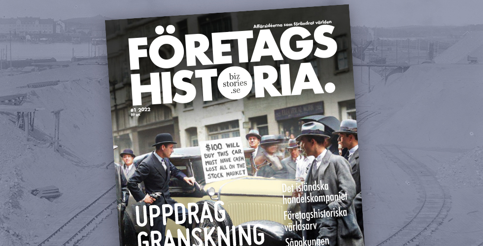 Revision i nya numret av Företagshistoria