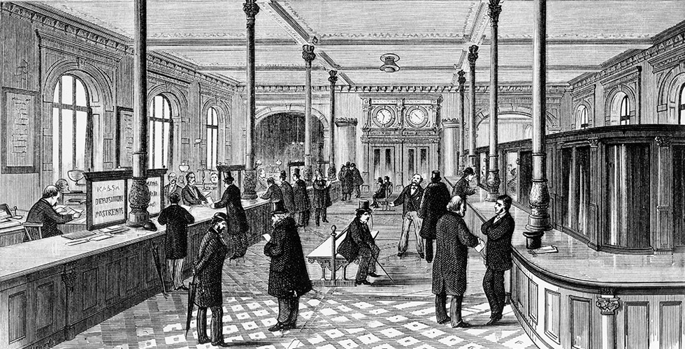 1864 - nya lagar, näringsfrihet och kvinnor på bank