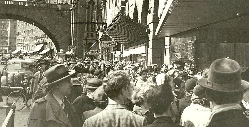 Företagsamma Stockholm: Kungsgatan 26, första H&M i Stockholm