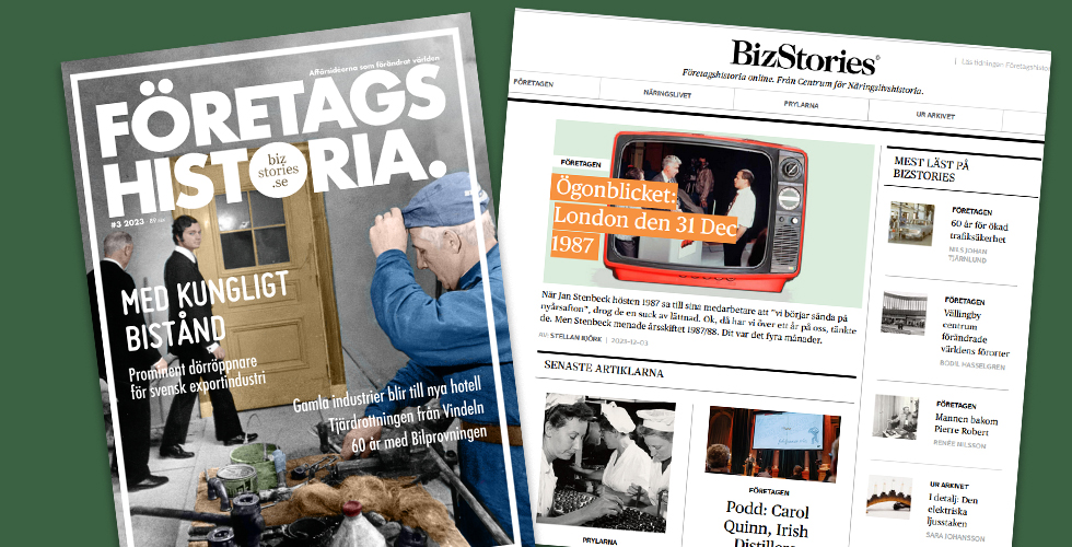 BizStories och Företagshistoria är Årets industriarvspublikation 2023