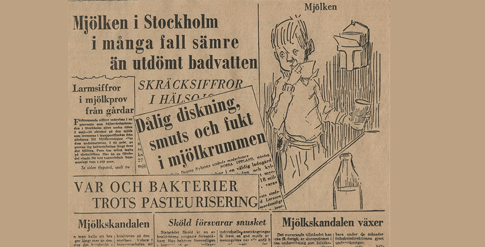 Mjölkskandal i Stockholm