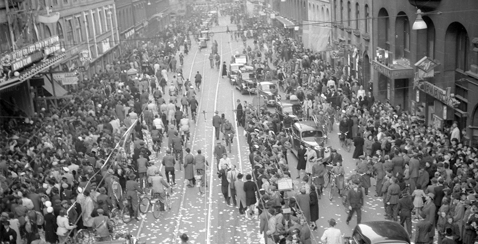 Ögonblicket: När freden kom