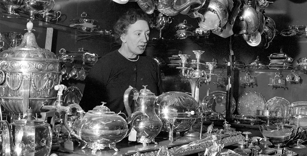 Londons underjordiska marknad för silver